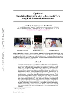 EgoWorld: Translating Exocentric View to Egocentric View using Rich Exocentric Observations