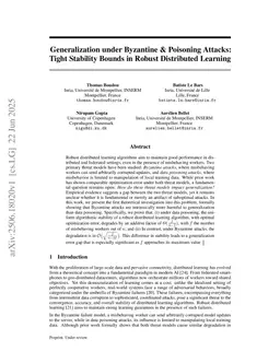 Byzantine Failures Harm the Generalization of Robust Distributed Learning Algorithms More Than Data Poisoning