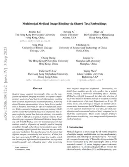 Multimodal Medical Image Binding via Shared Text Embeddings