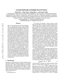 Granular-Ball-Induced Multiple Kernel K-Means