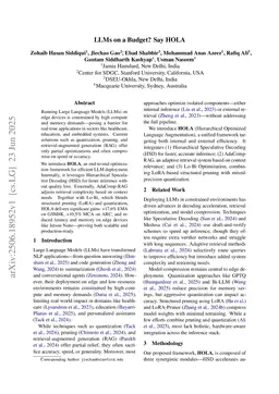 LLMs on a Budget? Say HOLA