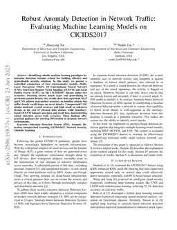Robust Anomaly Detection in Network Traffic: Evaluating Machine Learning Models on CICIDS2017