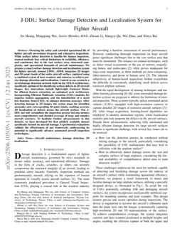 J-DDL: Surface Damage Detection and Localization System for Fighter Aircraft