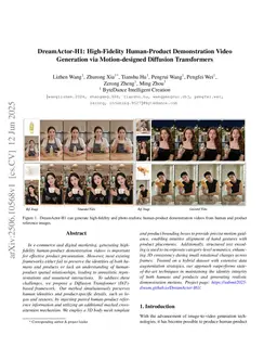 DreamActor-H1: High-Fidelity Human-Product Demonstration Video Generation via Motion-designed Diffusion Transformers