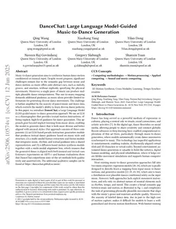 DanceChat: Large Language Model-Guided Music-to-Dance Generation