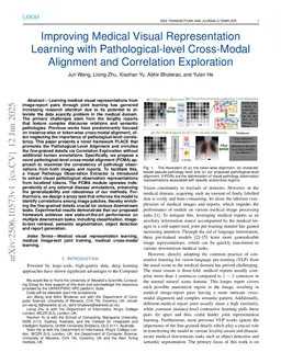Improving Medical Visual Representation Learning with Pathological-level Cross-Modal Alignment and Correlation Exploration