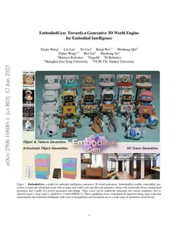 EmbodiedGen: Towards a Generative 3D World Engine for Embodied Intelligence