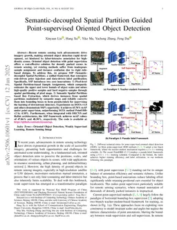 Semantic-decoupled Spatial Partition Guided Point-supervised Oriented Object Detection