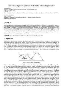 Is the Fitness Dependent Optimizer Ready for the Future of Optimization?