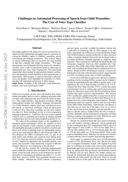 Challenges in Automated Processing of Speech from Child Wearables: The Case of Voice Type Classifier