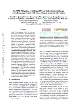 CLAIM: Mitigating Multilingual Object Hallucination in Large Vision-Language Models with Cross-Lingual Attention Intervention