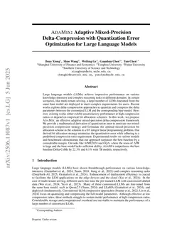 Enhancing Delta Compression in LLMs via SVD-based Quantization Error Minimization