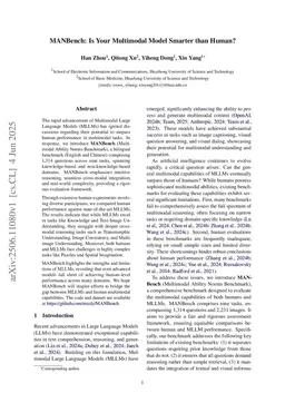 MANBench: Is Your Multimodal Model Smarter than Human?