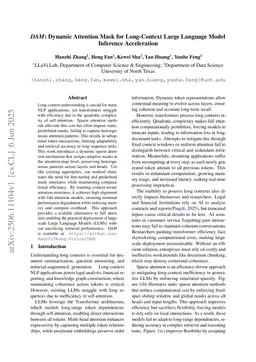 DAM: Dynamic Attention Mask for Long-Context Large Language Model Inference Acceleration