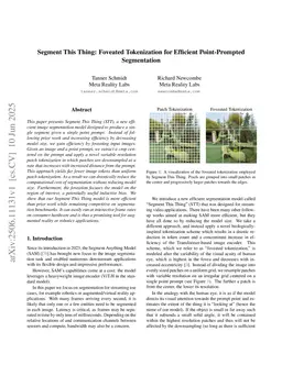 Segment This Thing: Foveated Tokenization for Efficient Point-Prompted Segmentation