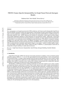 FIGNN: Feature-Specific Interpretability for Graph Neural Network Surrogate Models