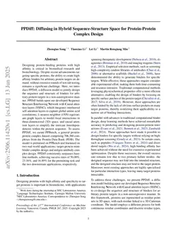 PPDiff: Diffusing in Hybrid Sequence-Structure Space for Protein-Protein Complex Design
