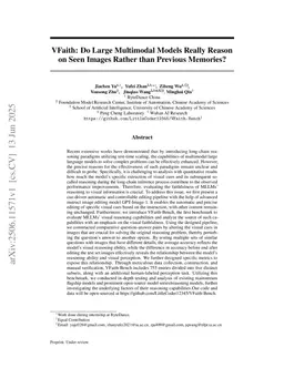 VFaith: Do Large Multimodal Models Really Reason on Seen Images Rather than Previous Memories?