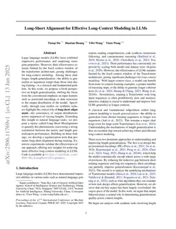 Long-Short Alignment for Effective Long-Context Modeling in LLMs