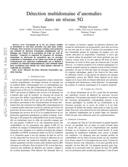 Multi-domain anomaly detection in a 5G network