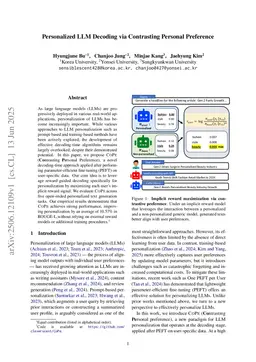 Personalized LLM Decoding via Contrasting Personal Preference