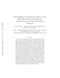 BreastDCEDL: A Comprehensive Breast Cancer DCE-MRI Dataset and Transformer Implementation for Treatment Response Prediction