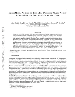 SheetMind: An End-to-End LLM-Powered Multi-Agent Framework for Spreadsheet Automation