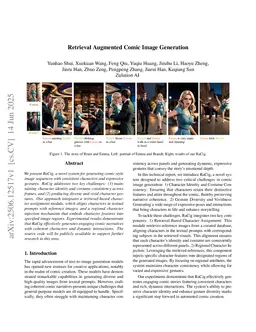 Retrieval Augmented Comic Image Generation