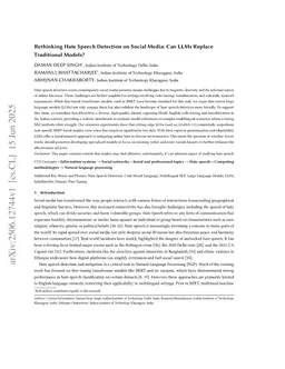 Rethinking Hate Speech Detection on Social Media: Can LLMs Replace Traditional Models?