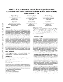 HKD4VLM: A Progressive Hybrid Knowledge Distillation Framework for Robust Multimodal Hallucination and Factuality Detection in VLMs