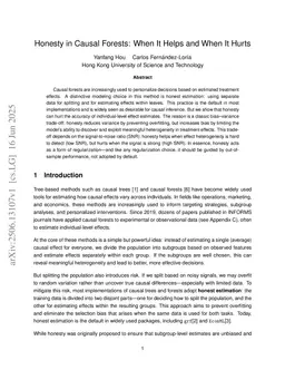 Honesty in Causal Forests: When It Helps and When It Hurts