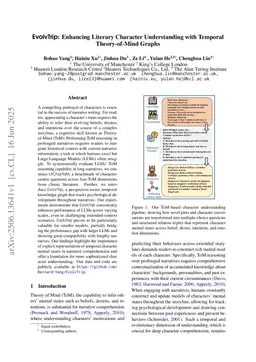 EvolvTrip: Enhancing Literary Character Understanding with Temporal Theory-of-Mind Graphs