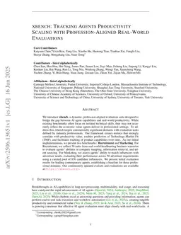 xbench: Tracking Agents Productivity Scaling with Profession-Aligned Real-World Evaluations