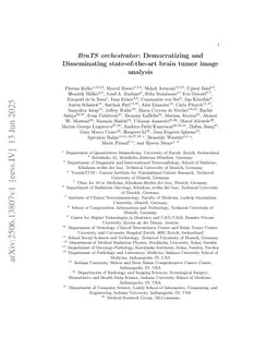 BraTS orchestrator : Democratizing and Disseminating state-of-the-art brain tumor image analysis