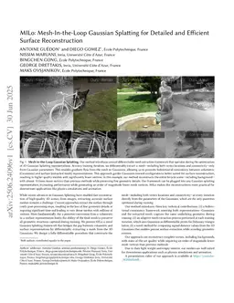 MILo: Mesh-In-the-Loop Gaussian Splatting for Detailed and Efficient Surface Reconstruction