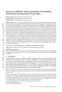 Smart Cuts: Enhance Active Learning for Vulnerability Detection by Pruning Hard-to-Learn Data