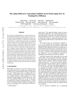 The Aging Multiverse: Generating Condition-Aware Facial Aging Tree via Training-Free Diffusion