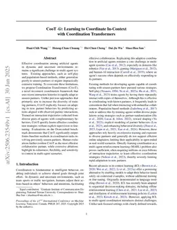 CooT: Learning to Coordinate In-Context with Coordination Transformers
