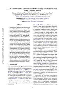 Do LLMs Overthink Basic Math Reasoning? Benchmarking the Accuracy-Efficiency Tradeoff in Language Models