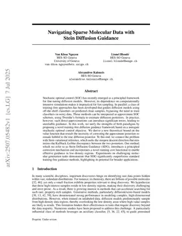 Training-Free Stein Diffusion Guidance: Posterior Correction for Sampling Beyond High-Density Regions