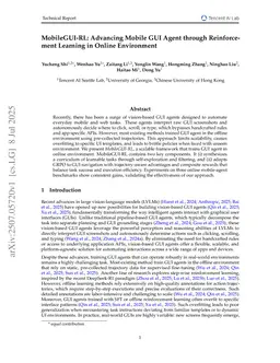 MobileGUI-RL: Advancing Mobile GUI Agent through Reinforcement Learning in Online Environment