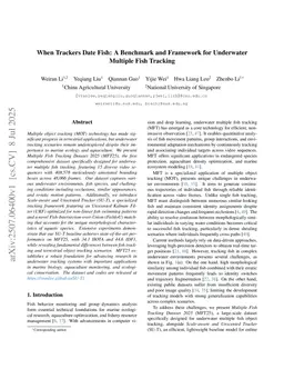When Trackers Date Fish: A Benchmark and Framework for Underwater Multiple Fish Tracking