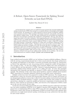 A Robust, Open-Source Framework for Spiking Neural Networks on Low-End FPGAs