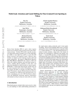 Multi-Focus Temporal Shifting for Precise Event Spotting in Sports Videos