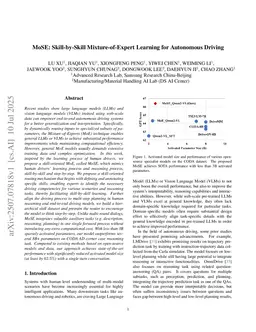 MoSE: Skill-by-Skill Mixture-of-Experts Learning for Embodied Autonomous Machines