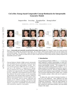 EnCoBo: Energy-Guided Concept Bottlenecks for Interpretable Generation
