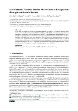 MM-Gesture: Towards Precise Micro-Gesture Recognition through Multimodal Fusion