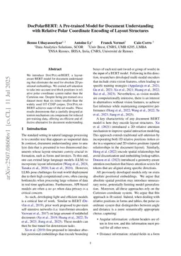 DocPolarBERT: A Pre-trained Model for Document Understanding with Relative Polar Coordinate Encoding of Layout Structures