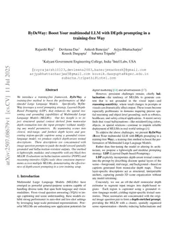 ByDeWay: Boost Your multimodal LLM with DEpth prompting in a Training-Free Way