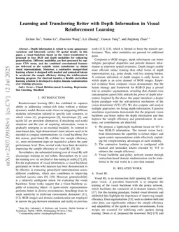 Multimodal Visual Transformer for Sim2real Transfer in Visual Reinforcement Learning